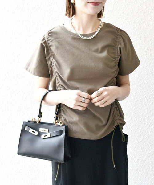 SHIPS / シップス Tシャツ | SHIPS any:〈UVカット/汗染み防止加工/吸水速乾/洗濯機可能〉カノコ ドロスト TEE | 詳細24