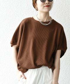 SHIPS / シップス Tシャツ | SHIPS any:〈洗濯機可能〉ワッフル ワイド コクーン ドルマン TEE