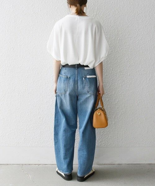 SHIPS / シップス Tシャツ | SHIPS any:〈洗濯機可能〉ワッフル ワイド コクーン ドルマン TEE | 詳細2