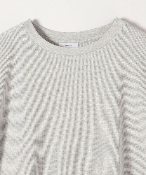 SHIPS / シップス Tシャツ | SHIPS any:〈洗濯機可能〉ワッフル ワイド コクーン ドルマン TEE | 詳細25