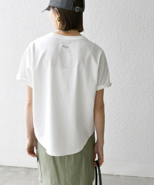 SHIPS / シップス Tシャツ | 【SHIPS any別注】KNiTS:〈洗濯機可能〉ラウンドヘム プリント ショート TEE | 詳細4