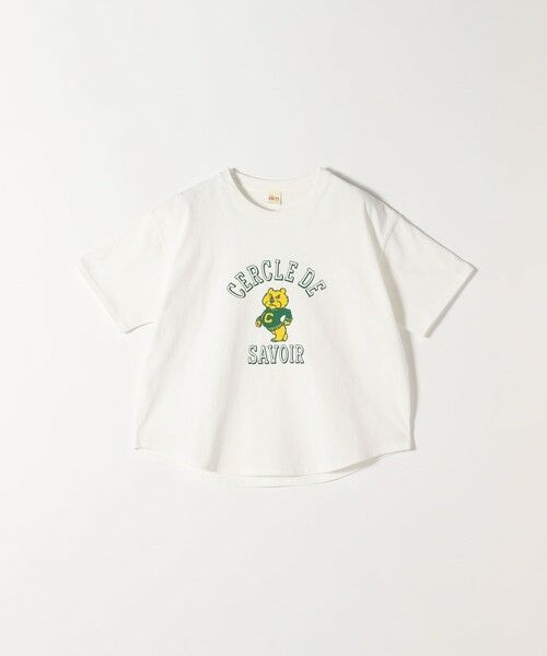 SHIPS / シップス Tシャツ | 【SHIPS any別注】KNiTS:〈洗濯機可能〉ラウンドヘム プリント ショート TEE | 詳細11
