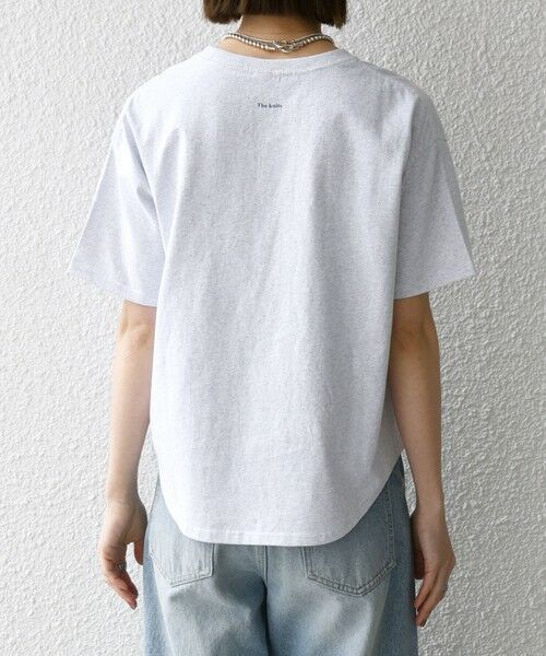 SHIPS / シップス Tシャツ | 【SHIPS any別注】KNiTS:〈洗濯機可能〉ラウンドヘム プリント ショート TEE | 詳細28