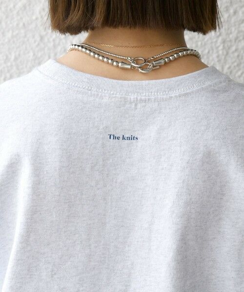 SHIPS / シップス Tシャツ | 【SHIPS any別注】KNiTS:〈洗濯機可能〉ラウンドヘム プリント ショート TEE | 詳細29