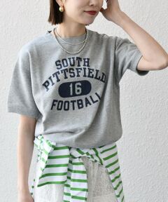 SHIPS / シップス Tシャツ | Champion:〈洗濯機可能〉ロゴ プリント スウェット TEE 25SS