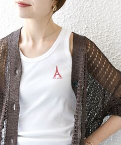 GRACE CONTINENTAL / グレースコンチネンタル シルクカシミヤタンクトップ シルクカシミヤタンクトップ / GRACE CONTINENTAL | GRACE
