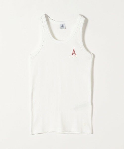 SHIPS / シップス タンクトップ | 【SHIPS any別注】PETIT BATEAU: ロゴ プリント タンクトップ 25SS | 詳細2