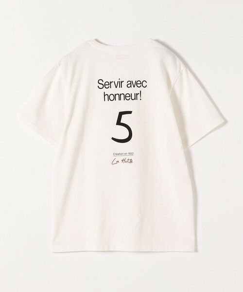 SHIPS / シップス Tシャツ | 【SHIPS any別注】La Hutte:〈洗濯機可能〉ロゴ プリント TEE | 詳細17