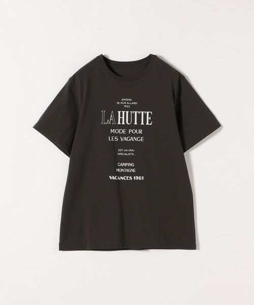 SHIPS / シップス Tシャツ | 【SHIPS any別注】La Hutte:〈洗濯機可能〉ロゴ プリント TEE | 詳細25