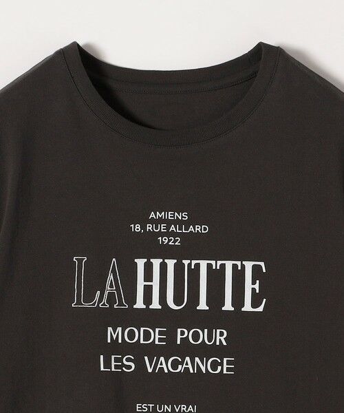 SHIPS / シップス Tシャツ | 【SHIPS any別注】La Hutte:〈洗濯機可能〉ロゴ プリント TEE | 詳細26
