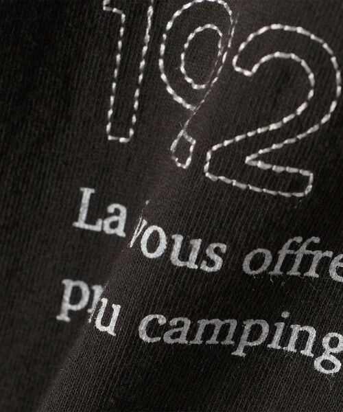 SHIPS / シップス Tシャツ | 【SHIPS any別注】La Hutte:〈洗濯機可能〉ロゴ プリント ルーズ TEE | 詳細22