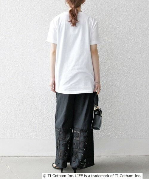 SHIPS / シップス Tシャツ | GOOD ROCK SPEED:〈洗濯機可能〉LIFE PC フォト ロゴ プリント TEE | 詳細2