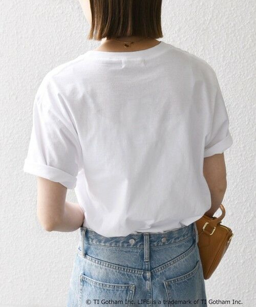 SHIPS / シップス Tシャツ | GOOD ROCK SPEED:〈洗濯機可能〉LIFE PC フォト ロゴ プリント TEE | 詳細15