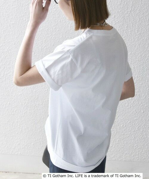 SHIPS / シップス Tシャツ | GOOD ROCK SPEED:〈洗濯機可能〉LIFE PC フォト ロゴ プリント TEE | 詳細23