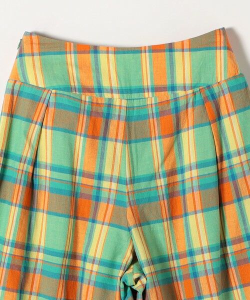 SHIPS / シップス その他パンツ | SHIPS any:〈洗濯機可能〉マドラス チェック タック フレア パンツ | 詳細11