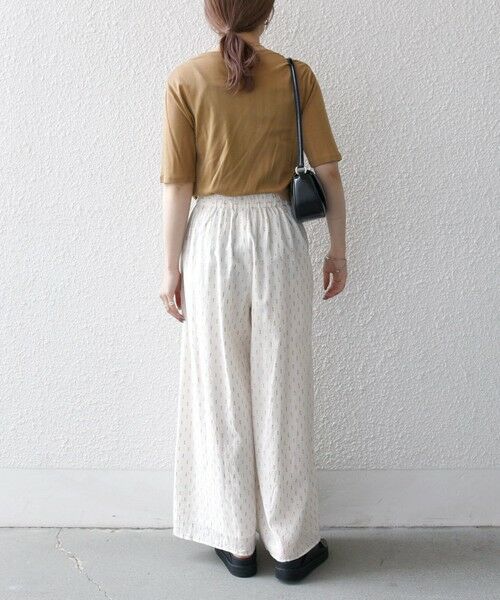 SHIPS / シップス その他パンツ | SHIPS any:〈洗濯機可能〉ラメ ドビー ギャザー ワイド パンツ | 詳細2