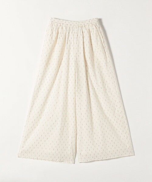 SHIPS / シップス その他パンツ | SHIPS any:〈洗濯機可能〉ラメ ドビー ギャザー ワイド パンツ | 詳細9