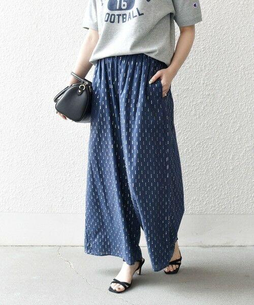 SHIPS / シップス その他パンツ | SHIPS any:〈洗濯機可能〉ラメ ドビー ギャザー ワイド パンツ | 詳細14