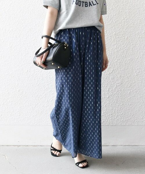 SHIPS / シップス その他パンツ | SHIPS any:〈洗濯機可能〉ラメ ドビー ギャザー ワイド パンツ | 詳細17