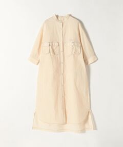 SHIPS / シップス ロング・マキシ丈ワンピース | GRAND CANYON:〈洗濯機可能〉フロント ポケット スリット シャツ ワンピース