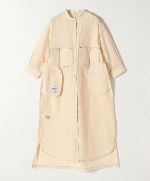 SHIPS / シップス ロング・マキシ丈ワンピース | GRAND CANYON:〈洗濯機可能〉フロント ポケット スリット シャツ ワンピース | 詳細2