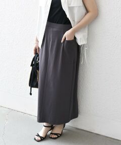 SHIPS / シップス ロング・マキシ丈スカート | SHIPS any:〈接触冷感/汗染み防止加工/洗濯機可能〉Iライン イージー スカート
