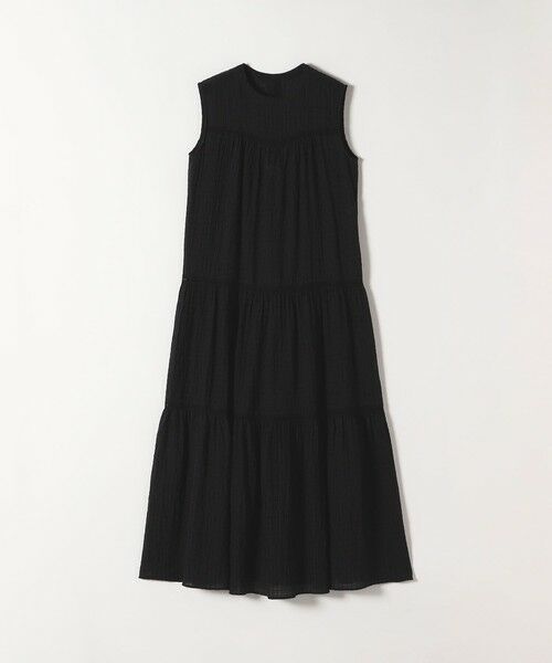 SHIPS / シップス ロング・マキシ丈ワンピース | SHIPS any:〈洗濯機可能〉楊柳 ティアード フレア ワンピース | 詳細10