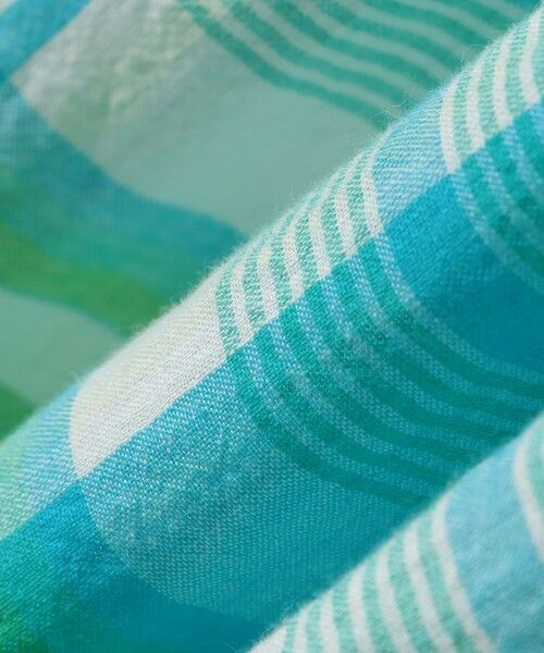 SHIPS / シップス ロング・マキシ丈ワンピース | SHIPS any:〈洗濯機可能〉マドラス チェック ノースリーブ ワンピース | 詳細26