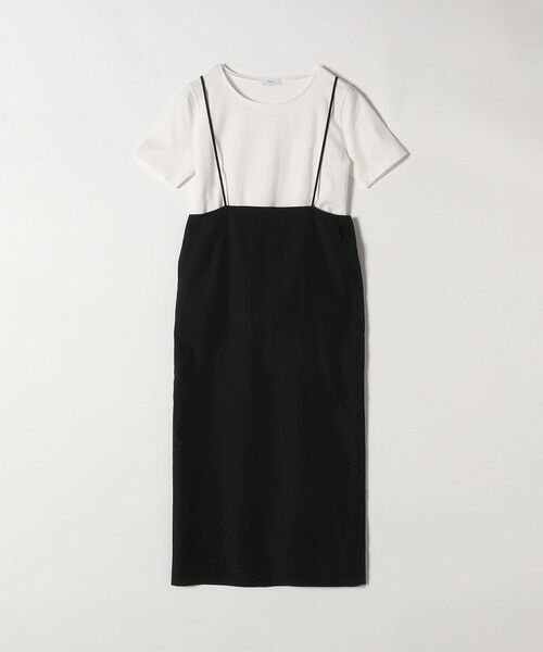 SHIPS / シップス ロング・マキシ丈スカート | SHIPS any:〈洗濯機可能〉Iライン キャミ ワンピース × ベーシック TEE セット | 詳細7