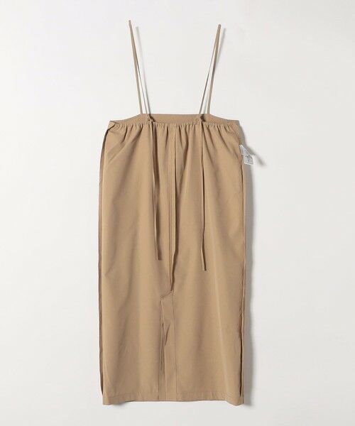 SHIPS / シップス ロング・マキシ丈スカート | SHIPS any:〈洗濯機可能〉Iライン キャミ ワンピース × ベーシック TEE セット | 詳細28