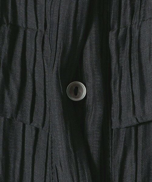 SHIPS / シップス ロング・マキシ丈ワンピース | SHIPS any:〈洗濯機可能〉ピンタック ジャカード シャツ ワンピース | 詳細18