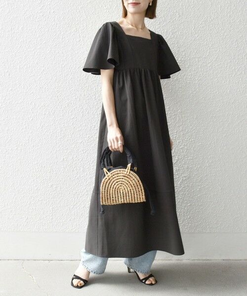 ノアノア ミニワンピース Noa Noa Mini ginger dress🧡 ノアノアミニジンジャードレス