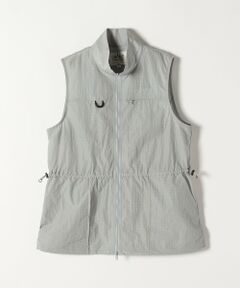 SHIPS / シップス ベスト | GRAND CANYON:〈洗濯機可能〉ナイロン ジップ スタンドカラー ベスト