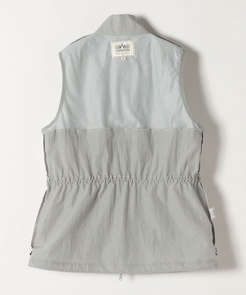 SHIPS / シップス ベスト | GRAND CANYON:〈洗濯機可能〉ナイロン ジップ スタンドカラー ベスト | 詳細4