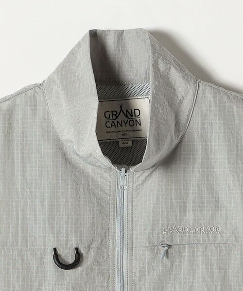 SHIPS / シップス ベスト | GRAND CANYON:〈洗濯機可能〉ナイロン ジップ スタンドカラー ベスト | 詳細5
