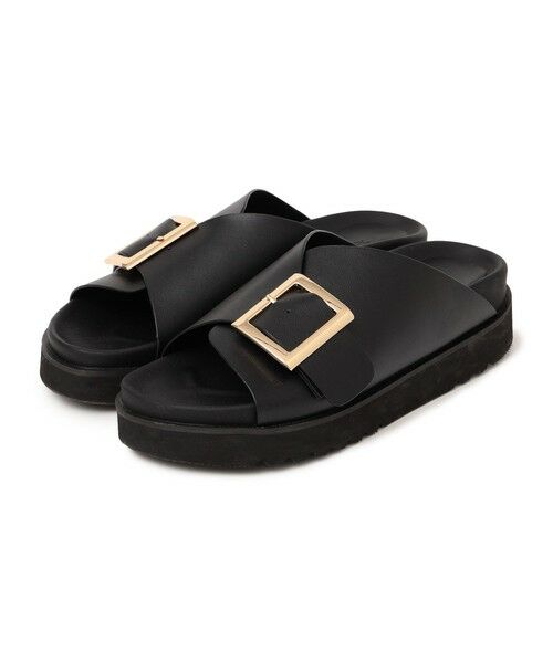 SHIPS / シップス サンダル | SHIPS any: バックル ベルト プラットフォーム サンダル | 詳細6
