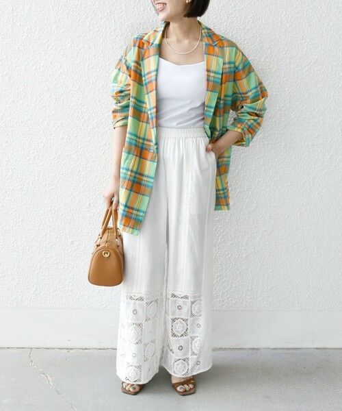 SHIPS / シップス テーラードジャケット | SHIPS any:〈洗濯機可能〉マドラス チェック テーラード シャツ ジャケット | 詳細1