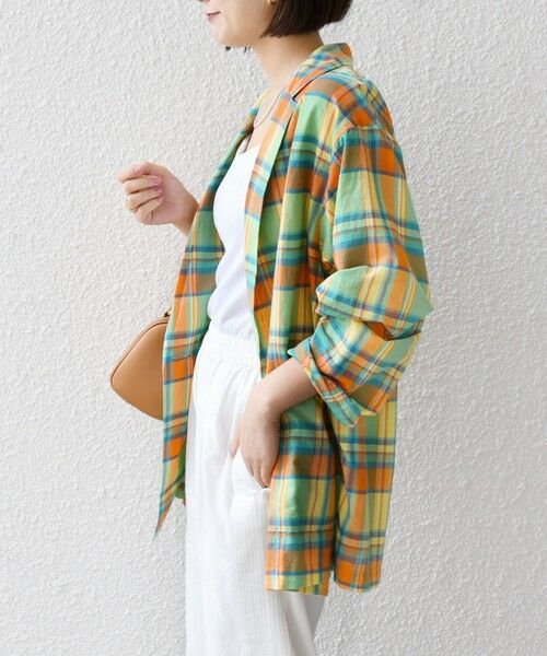 SHIPS / シップス テーラードジャケット | SHIPS any:〈洗濯機可能〉マドラス チェック テーラード シャツ ジャケット | 詳細4