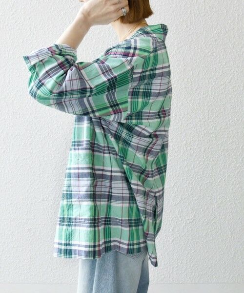 SHIPS / シップス テーラードジャケット | SHIPS any:〈洗濯機可能〉マドラス チェック テーラード シャツ ジャケット | 詳細15