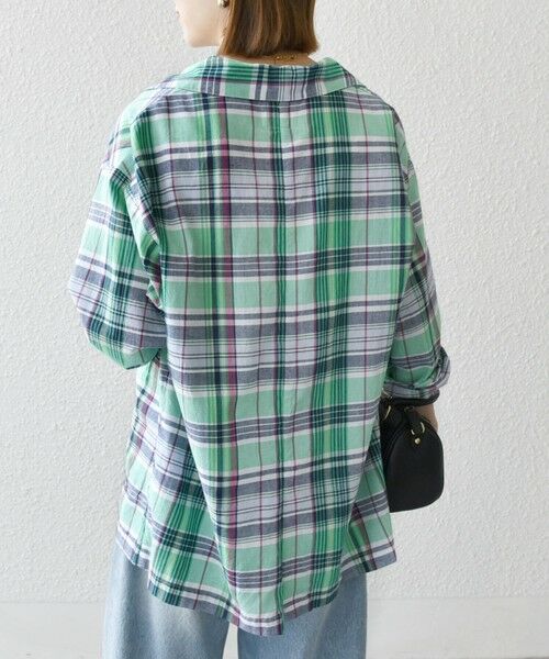 SHIPS / シップス テーラードジャケット | SHIPS any:〈洗濯機可能〉マドラス チェック テーラード シャツ ジャケット | 詳細16