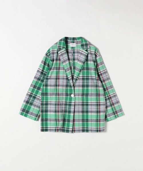 SHIPS / シップス テーラードジャケット | SHIPS any:〈洗濯機可能〉マドラス チェック テーラード シャツ ジャケット | 詳細18