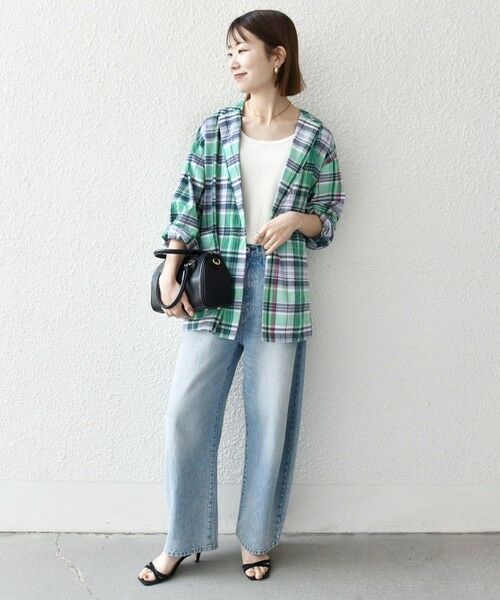 SHIPS / シップス テーラードジャケット | SHIPS any:〈洗濯機可能〉マドラス チェック テーラード シャツ ジャケット | 詳細11