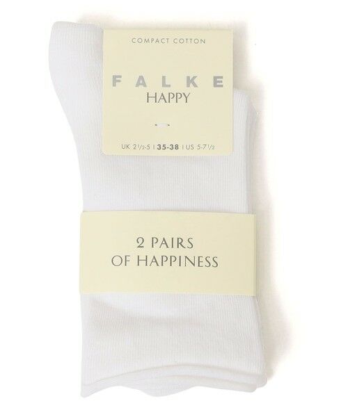 SHIPS for women/シップスウィメン FALKE: 2ペアーズ ベーシック ソックス ホワイト ONE SIZE SHIPS for women/シップスウィメン FALKE: 2ペアーズ ベーシック ソックス ホワイト ONE SIZE