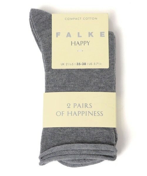 SHIPS for women/シップスウィメン FALKE: 2ペアーズ ベーシック ソックス グレー ONE SIZE SHIPS for women/シップスウィメン FALKE: 2ペアーズ ベーシック ソックス グレー ONE SIZE