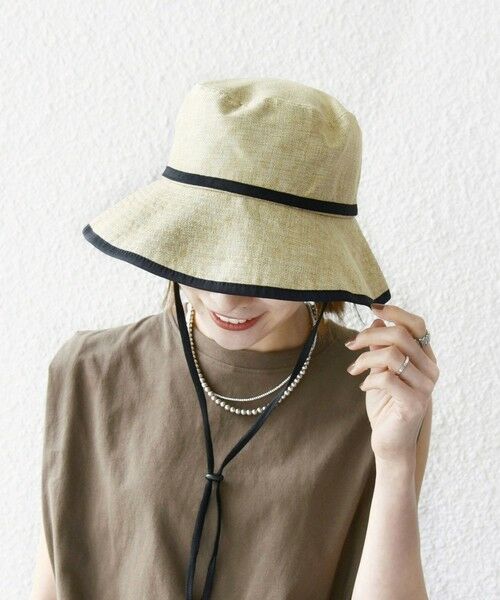 SHIPS / シップス ハット | SHIPS any: ループ付き パイピング ハット | 詳細1