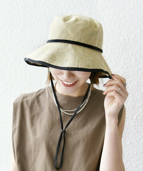 SHIPS for women/シップスウィメン SHIPS any: ループ付き パイピング ハット ベージュ ONE SIZE SHIPS for women/シップスウィメン SHIPS any: ループ付き パイピング ハット ベージュ ONE SIZE