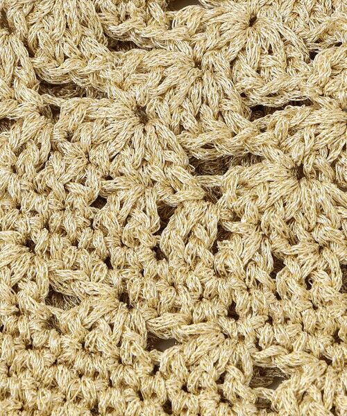 SHIPS / シップス ハット | SHIPS any: 透かし編み ラメ ハット | 詳細9