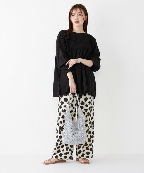 SHIPS / シップス シャツ・ブラウス | SHIPS Colors:〈手洗い可能〉キュプラ コットン シャーリング チュニック | 詳細7