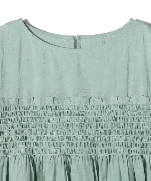 SHIPS / シップス シャツ・ブラウス | SHIPS Colors:〈手洗い可能〉キュプラ コットン シャーリング チュニック | 詳細11