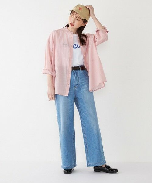 SHIPS / シップス シャツ・ブラウス | SHIPS Colors:〈手洗い可能〉キュプラ コットン シアー オーバー シャツ | 詳細17